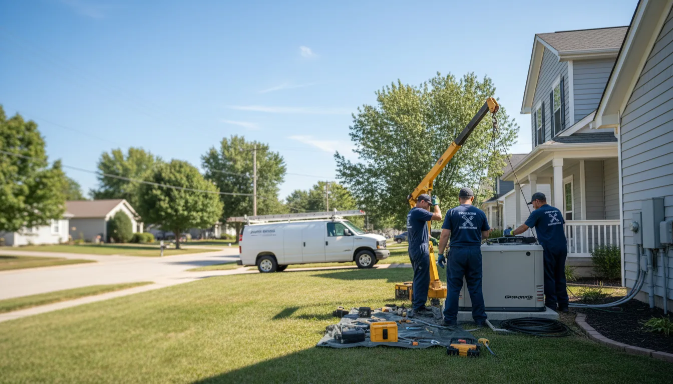 Generator Installation in Prairie City, IA near me